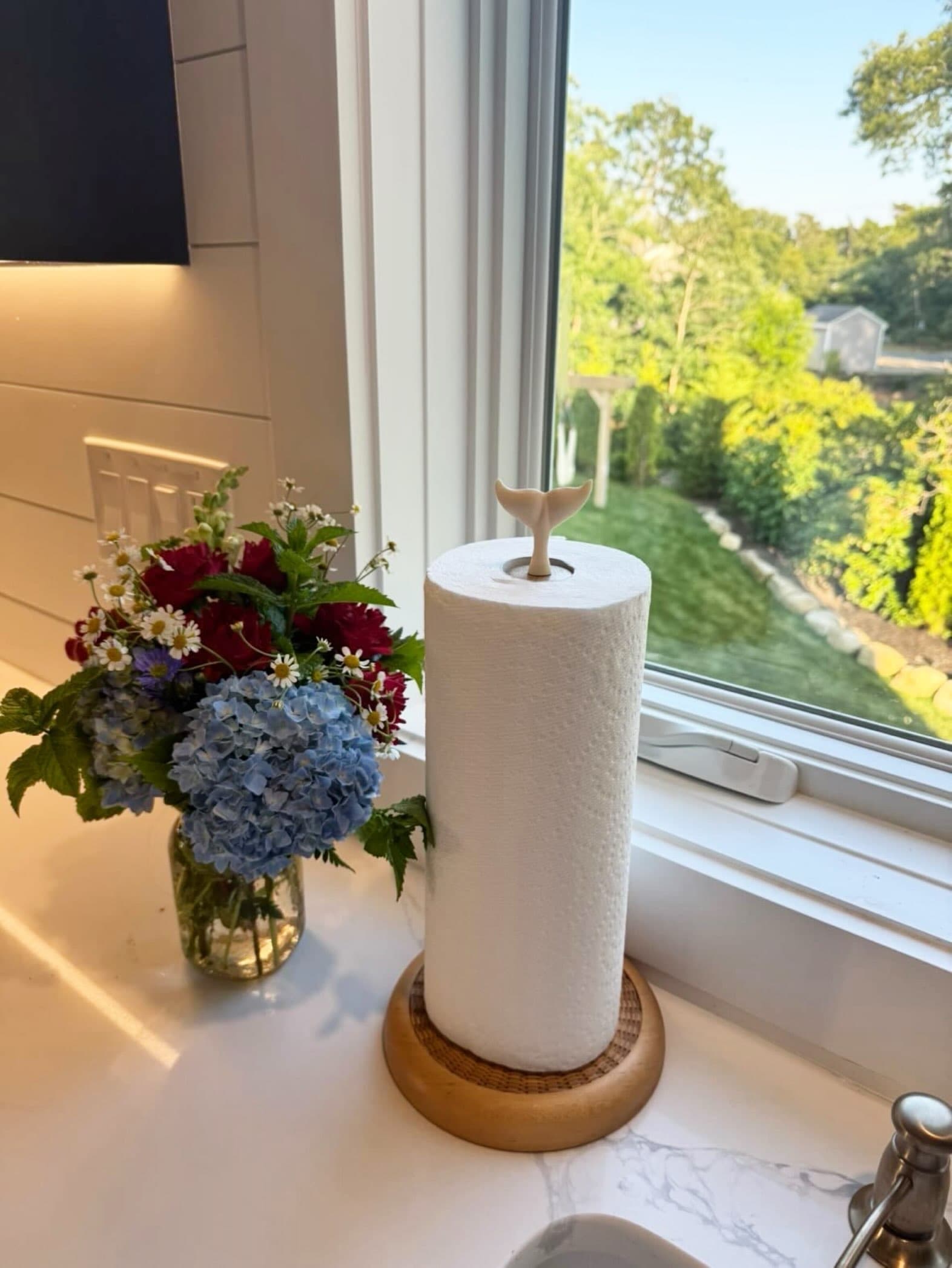 Handwoven kitchen staple basket